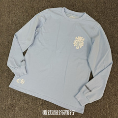 【Dujia既製品正規版】Ch Crowe 23FW ソードブルー 美白・年齢軽減 男女兼用 長袖T コットン