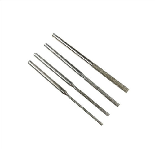3MM diamond grinding needle cylindrical grinding head extended needle reaming drill bit