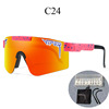 Pit viper box, polarized sunglasses outdoor sports wind mirror riding glasses eye mirror Edritte sunglasses