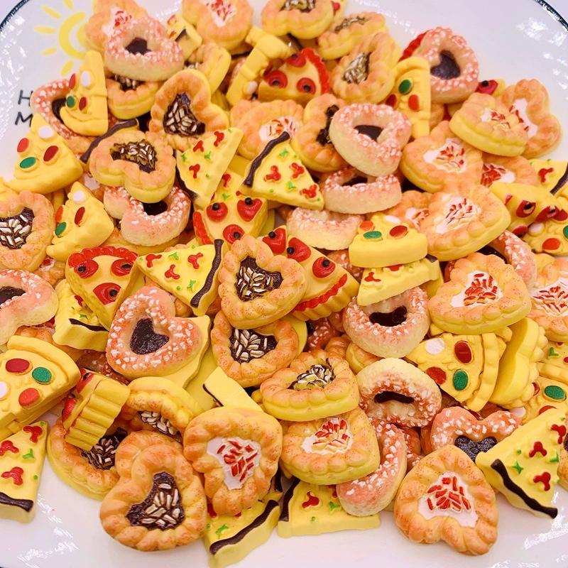 Симулятор смолы, еда, любовь, торт, пицца, крем-клей diy миниатюрная обувь, чехол для телефона, аксессуары для украшения