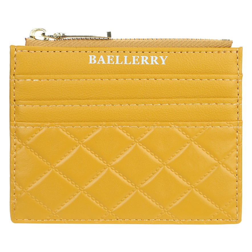 baellerry new ladies card bag Korean fashion multi-card driver's license card set zipper coin purse wholesale