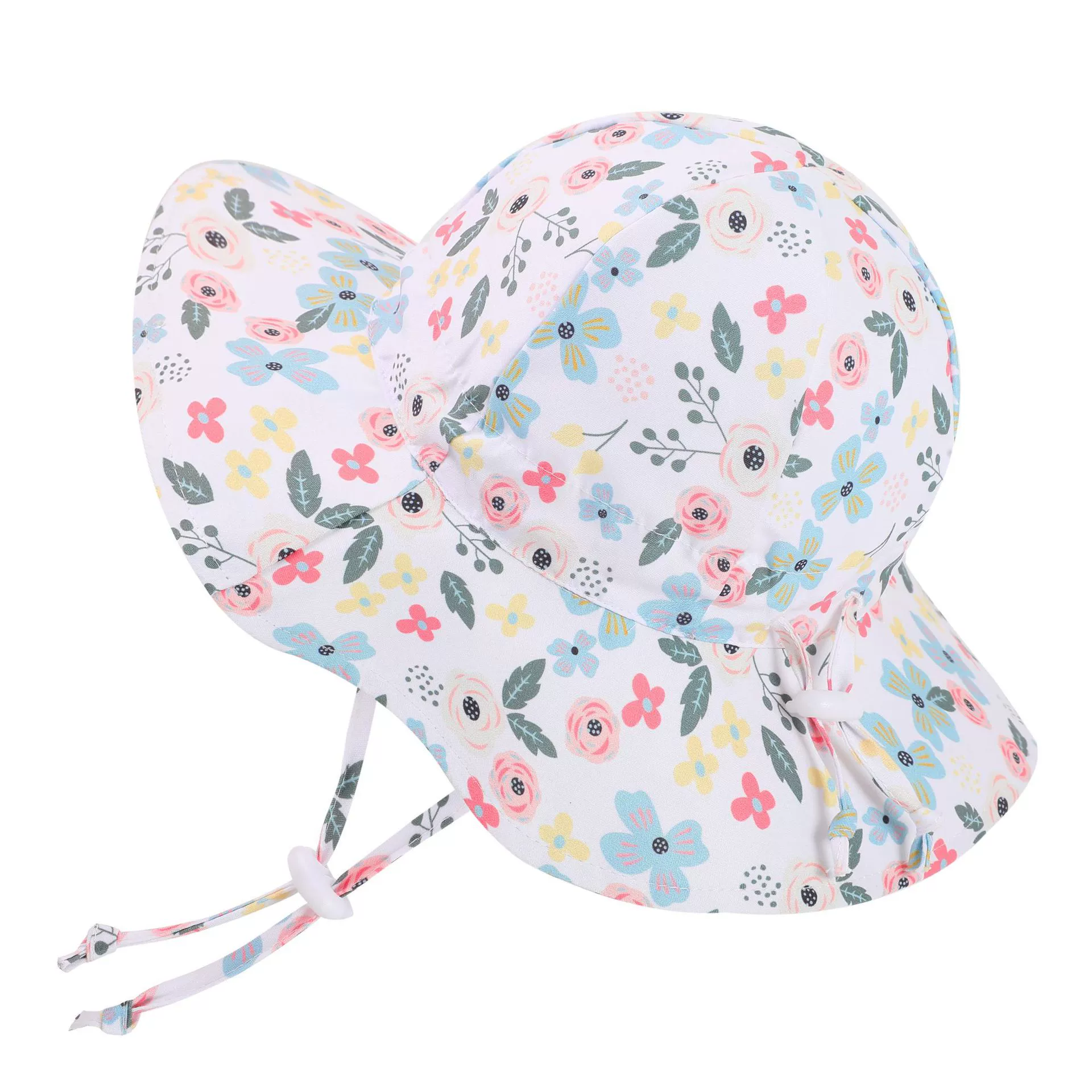 Новая регулируемая детская шапка рыбака, 25 лет, эластичная шапка из шести предметов, детская шляпа от солнца, детская шапка с принтом