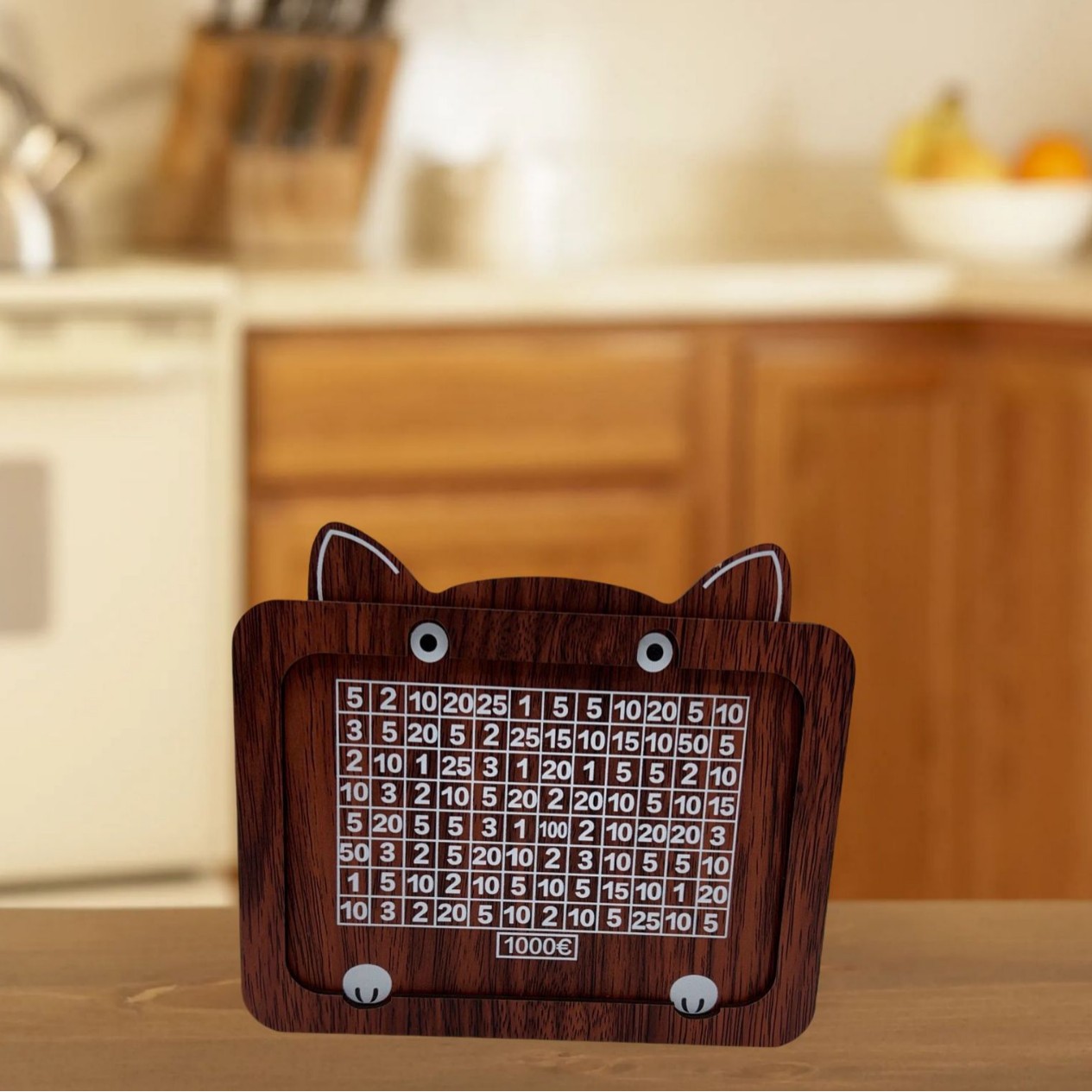 고양이 저금통 1000+1 플래너 펜 (유로형)