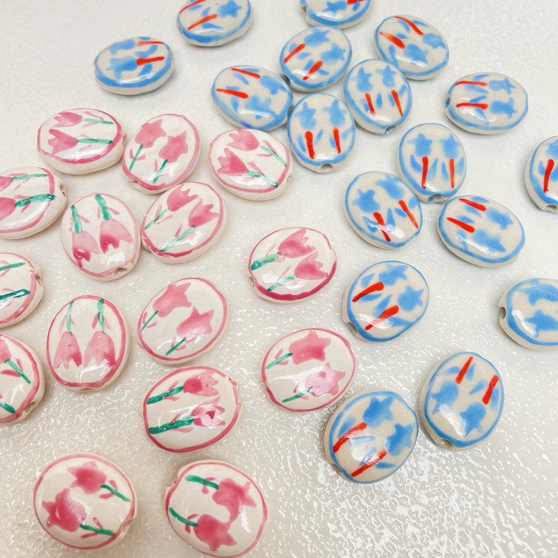 Retro ceramic beads