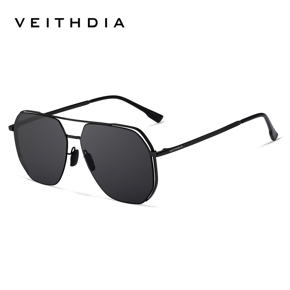 Nuevas gafas de sol polarizadas de nailon Gafas de sol cuadradas anti-ultravioleta para hombre Douyin Cross-border Live Spot 8268