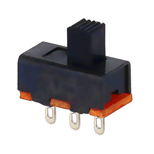 Ss12F202 Three-Pin Power Push Switch, Single-Channel, Two-Position, Single-Row, Two-Speed, Three-Pin, with Hole Toggle Switch