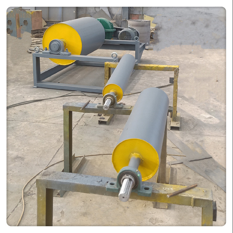 强磁矿山永磁滚筒传送带半磁全磁 干选除铁器磁辊吸铁不锈钢动力