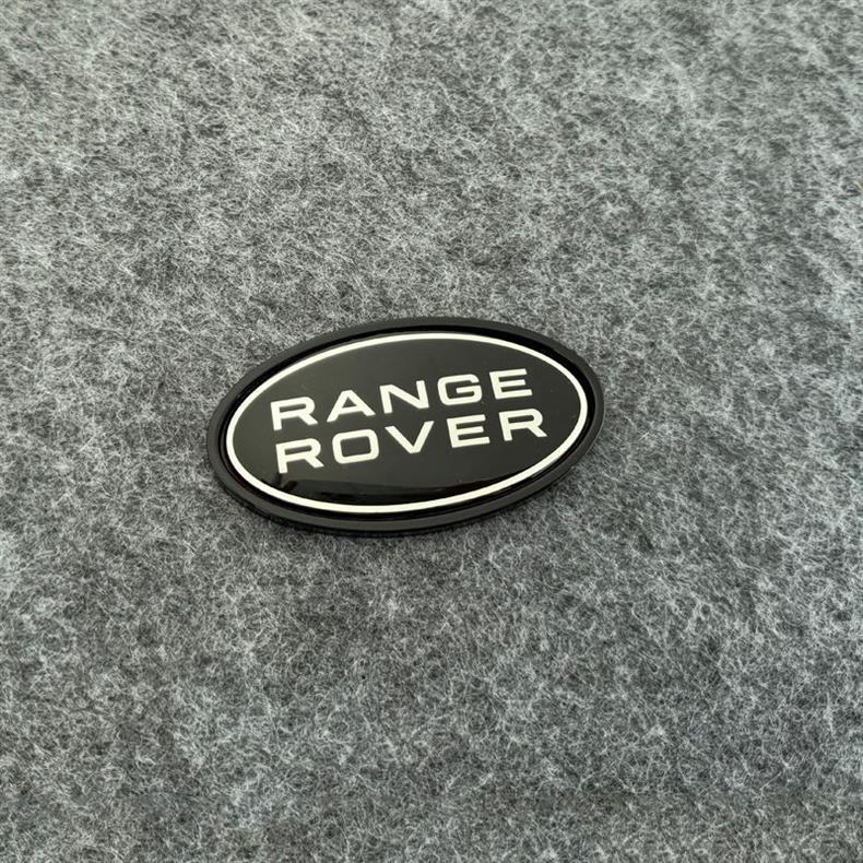 Suitable for Land Rover grille emblems, including the Range Rover Sport, Evoque, Velar, Discovery Sport, and rear tail emblems, featuring an oval logo