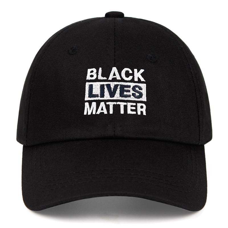 Nieuwe Black Lives Matter geborduurde baseballpet Outdoor Parade Sports zonnekleppet_voghion.com