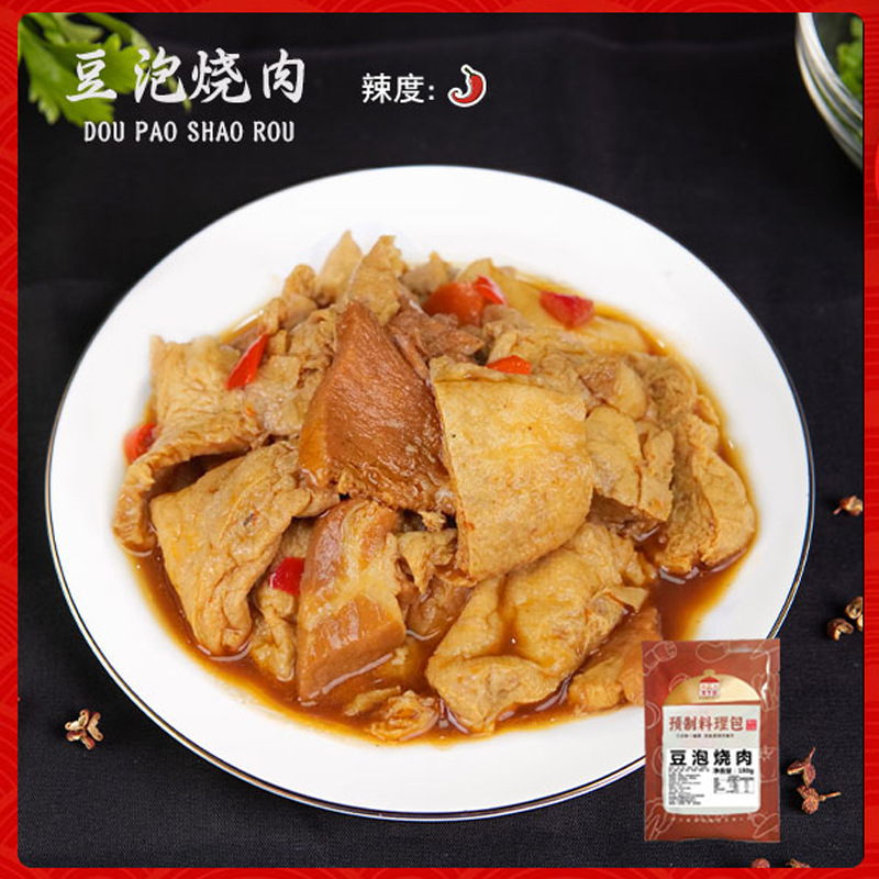 [두부돼지볶음-약간매운맛] 180g*10팩