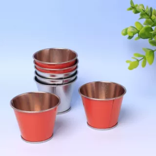 圆形防漏迷你马口铁蜡烛铁罐香茅油套装植物种植铁质容器培养器皿