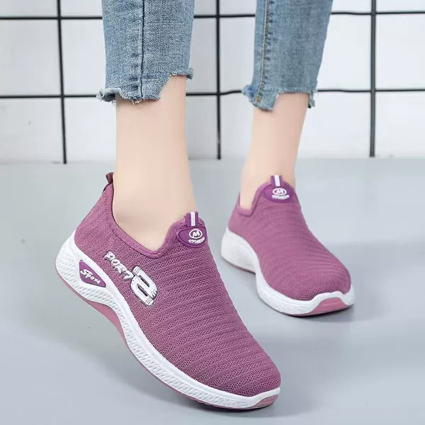 S girl flying purple