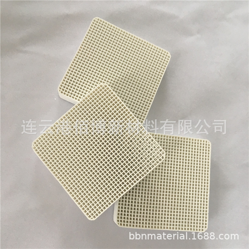 用于热交换 汽车尾气处理 蜂窝陶瓷蓄热体 耐火耐高温陶瓷片
