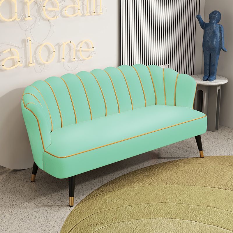 Casa de alquiler pequeña sala de estar red tienda de ropa sofá dormitorio tienda de té de leche salón de belleza sofá área de descanso lujoso
