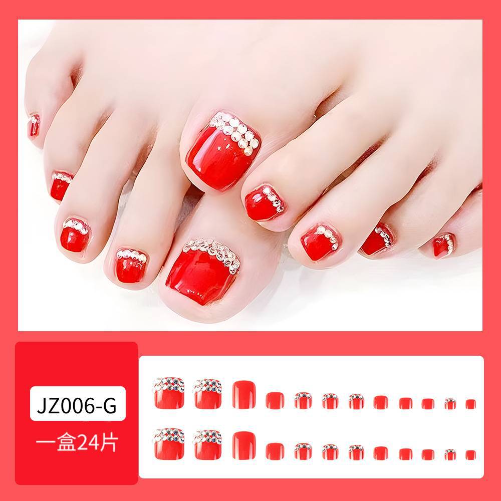 Douyin nuevo parche de uñas de pies de venta caliente de ojos de gato mágico parche de uñas de pies de uñas postizas desmontables
