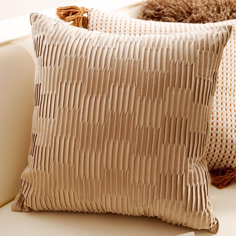 Nórdico inswind almohada simple versátil sala de estar sofá cojín dormitorio ventana flotante cabeza de cama respaldo cojín almohada cubierta