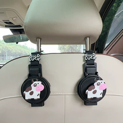 Holder Hook, Multifunctional 2-in-1 | Car cup holder/beverage holder - water-cup-holderhook-two-in-one-black-2-ugly-cows