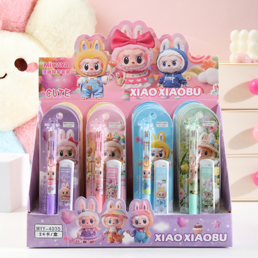 Comercio exterior transfronterizo pequeño lápiz de actividad Buda alto valor facial lindo Stitch extraño estudiantes escritos no es fácil romper lápiz