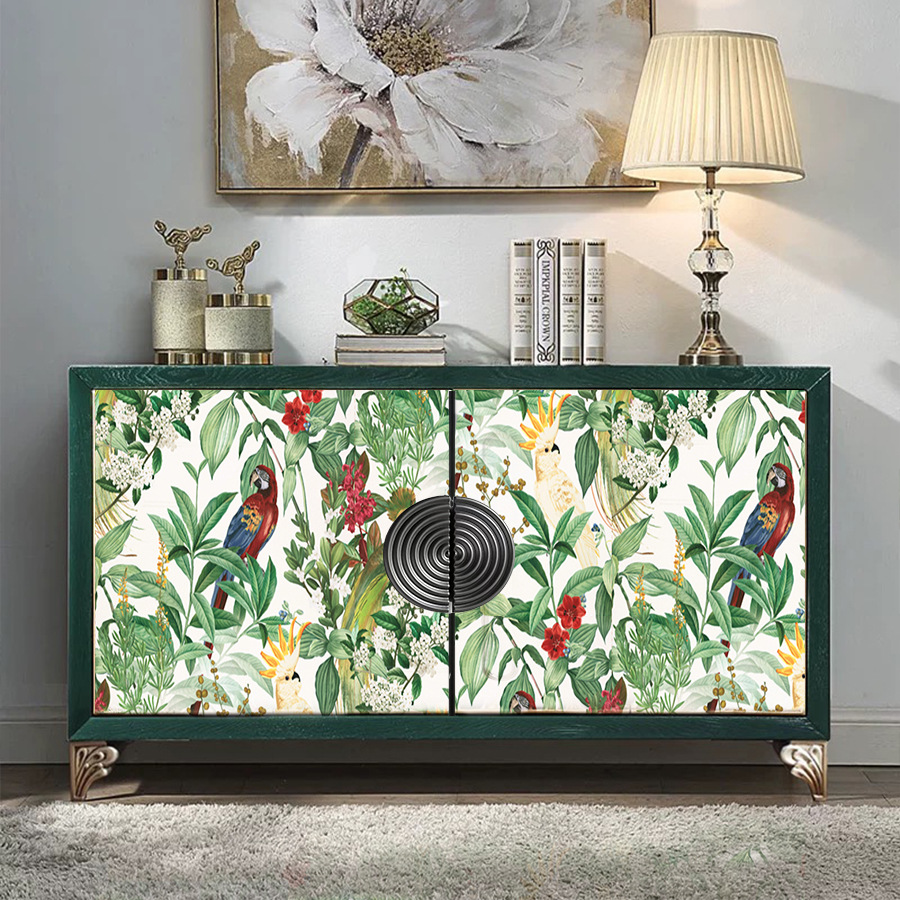 Yapay Yeşil Bitki Çiçek Kendinden Yapışkanlı Ev Dekorasyonu Yapı Malzemeleri TV Arka Plan Duvar Yatak Odası Oturma Odası_voghion.com