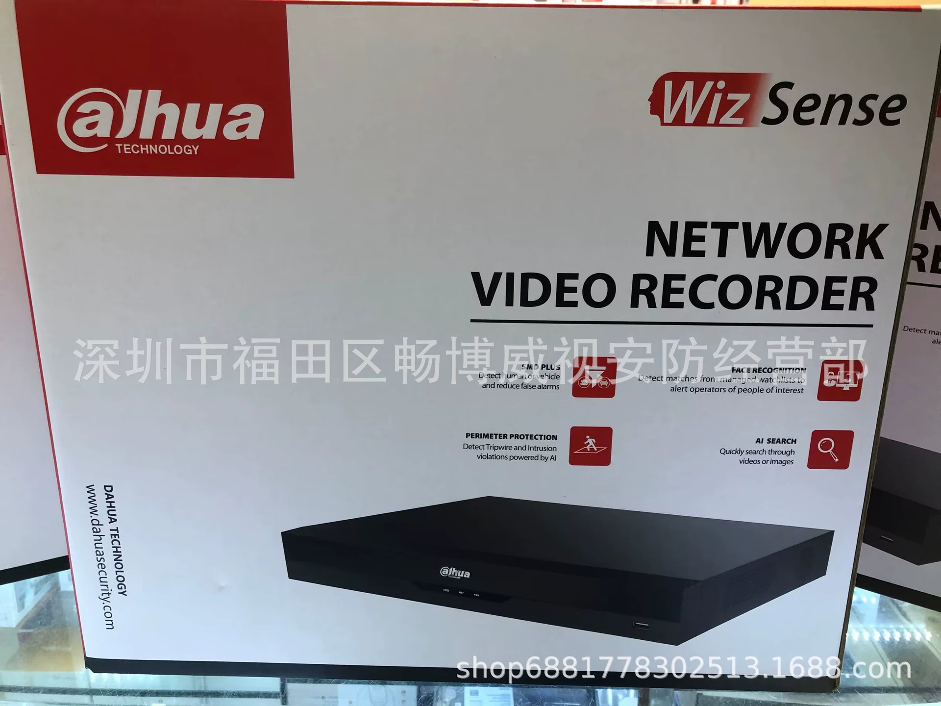 Английская версия Dahua NVR4216-EI 16-сторонний двухдисковый сетевой видеорегистратор с жестким диском поддерживает одностороннее Распознавание лиц