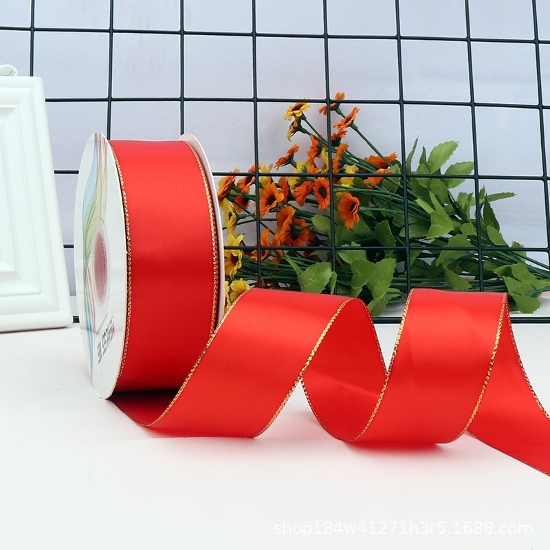 Cinta de satén de doble cara de 4 cm para manualidades, cinta de poliéster, cinta para flores, cinta de seda, cinta para decoración de pasteles, cinta para cajas de regalo, accesorios para el cabello, lazos para regalo image 4