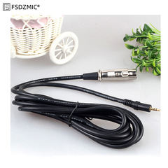 Manufacturer Supply Canon Line Male to 3.5mm Plug Condenser Microphone Cable Computer Microphone Audio Cable