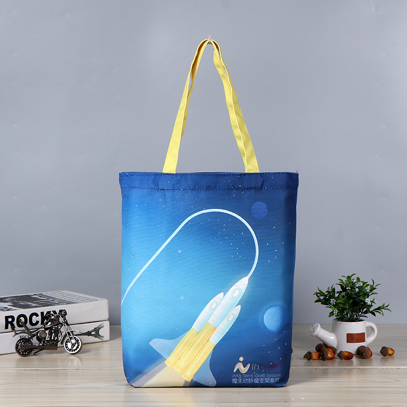 厂家帆布包定制图案印logo广告宣传购物手提单肩帆布袋袋子订做