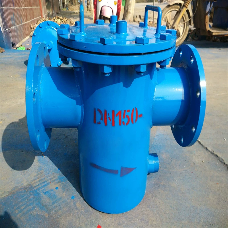 Корзинный фильтр Автоматический фильтр обратной промывки шлама Фильтр прямой сварки из углеродистой стали