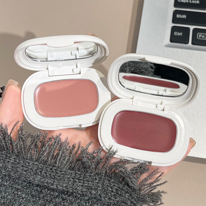 Crema de rubor transparente de niebla suave