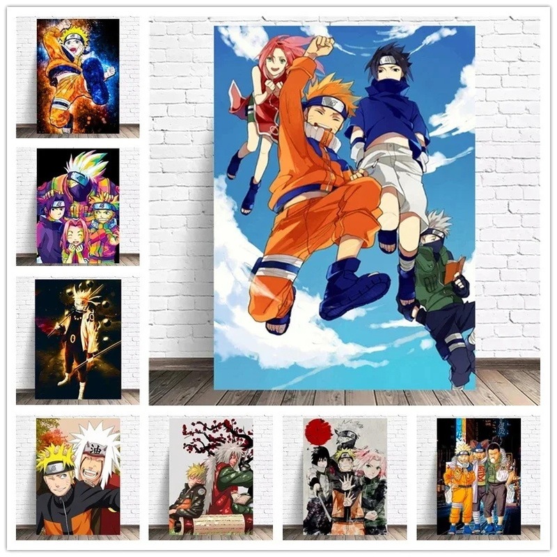 Naruto:Shippuden Naruto Poster Transfers Cross-border Temu Amazon AliExpress Canvas Core Naruto:Shippuden Naruto Poster Transfers Cross-border Temu Amazon AliExpress Canvas Core