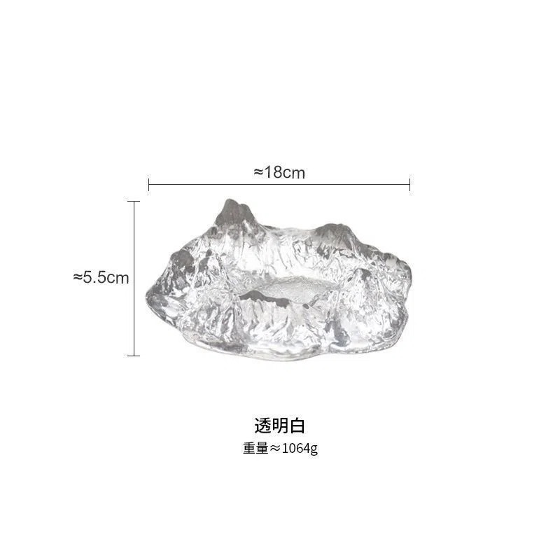 Cenicero de personalidad creativa oficina bar hotel glaciar cenicero de estilo japonés Fuji montaña oficina hogar