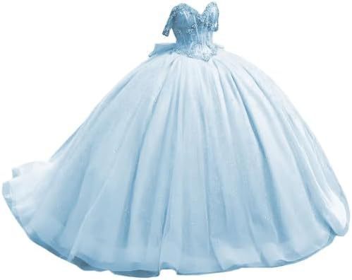 Vestido de noche de cola, top de tubo de un solo hombro, vestido de fiesta para adultos, vestido de princesa de hilo esponjoso, vestido de aplicación tridimensional