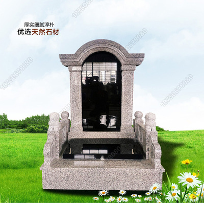 芝麻白墓碑款式 传统墓碑加工 福建墓碑厂家定制