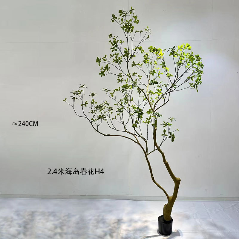 シミュレーション緑植物トップ 10 の功績島春の花クチナシの木植物造園ホーム屋内窓装飾木の装飾品|undefined