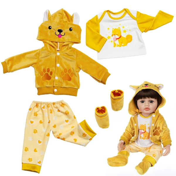 Q22-039 Little Yellow Dog Set
