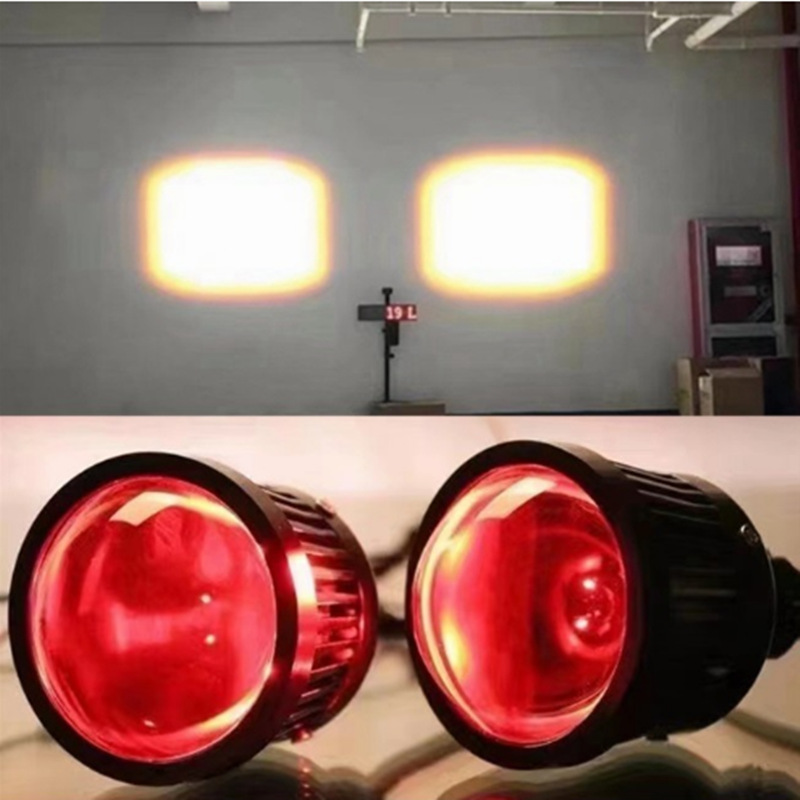 Tercera generación de cañón de luz alta LED luz alta luz láser lente de luz de niebla faro de luz LED renovación no destructiva