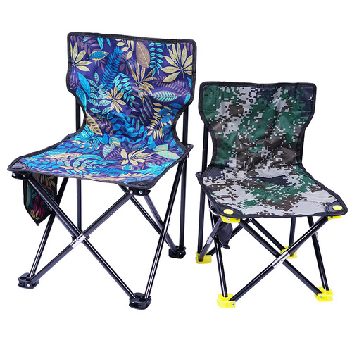 Manufacturer sells four-corner four-leg folding travel Mazar chair stool leisure chair fishing chair home chair
