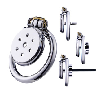 Male chastity lock flat catheter detachable cobra negative number CB lock urine blocking pseudo-mother lock slave abstinence jj lock