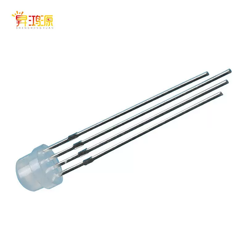 厂家加工定制全彩灯珠F5RGB共阳共阴直插功率四脚led音响专用RGB