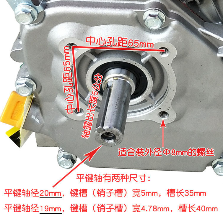 Zongshen GB225 engine four-stroke 172F gasoline engine plunger pump micro-Tiller GB200 power free shipping