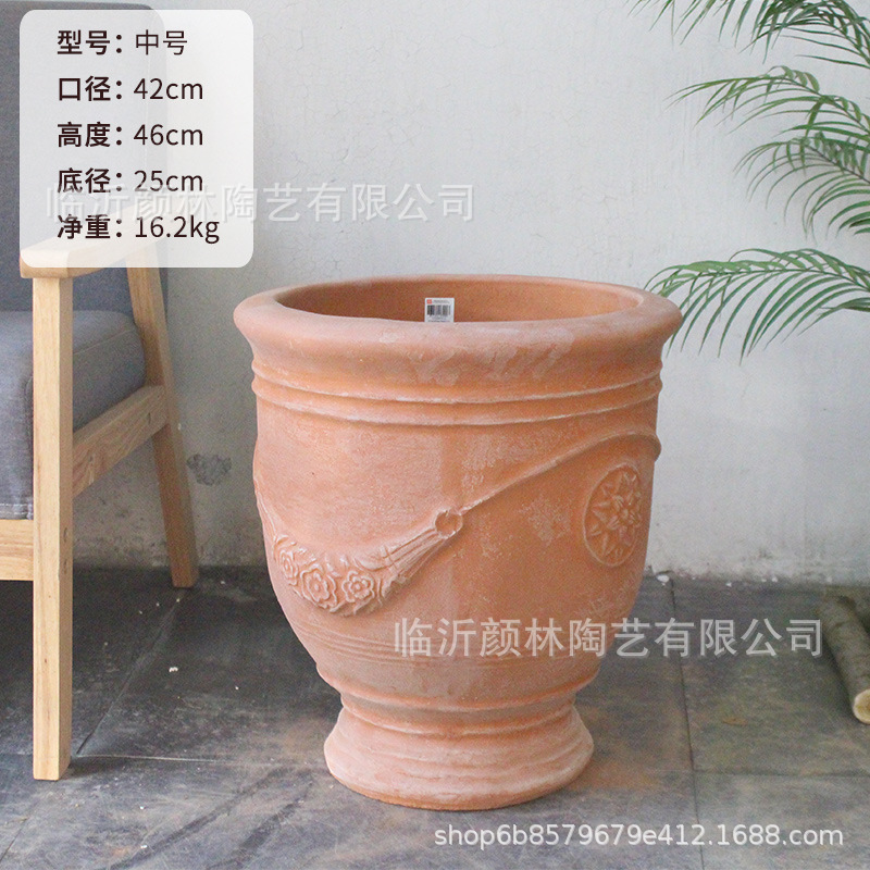 vasijas de flores de estilo americano vasijas de cerámica artísticas rurales vasijas de plantas verdes vasijas de flores de pies altos vasijas de vasijas de flores vasijas de cerámica roja vasijas de cerámica europea