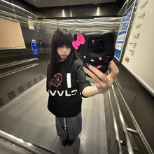 盐系纯棉短袖T恤衫女男班服印花半袖体恤上衣服男女士情侣装早春
