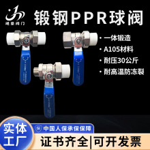 厂家现货批发锻钢ppr双活接4分手动球阀管道阀门水管开关阀门6分