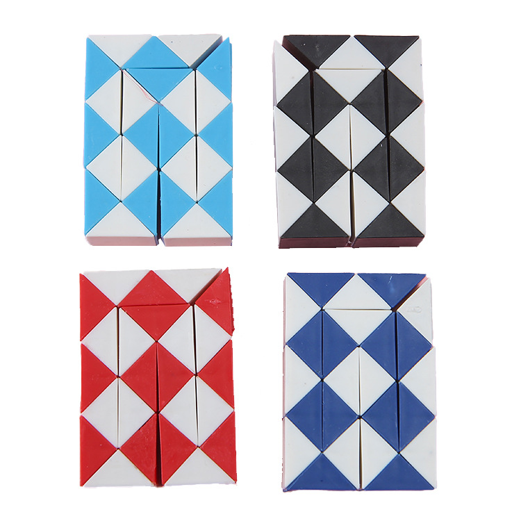 22cm24 Sección Tamaño pequeño variedad plegable regla mágica niños inteligencia plegable rompecabezas pequeño regalo ciencia y educación juguetes al por mayor