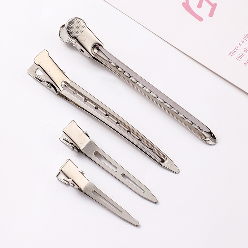 One-word hairpin hair root hair fluffy artifact bangs duckbill positioning clip makeup artist styling clip headdress hairpin
