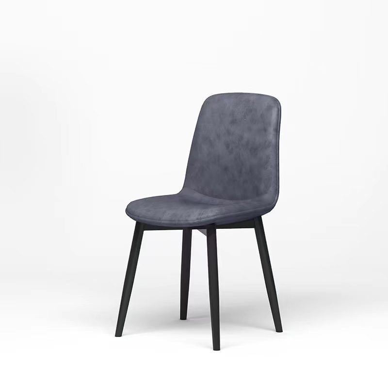 Sillas de comedor domésticas nórdicas lujosas sillas de respaldo de hierro forjado modernas y simples para negociar mesas de comedor taburetes sillas