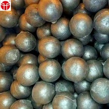选矿厂专用80mm100mm球磨机用中铬合金铸铁球 铸造耐磨钢球 磨球