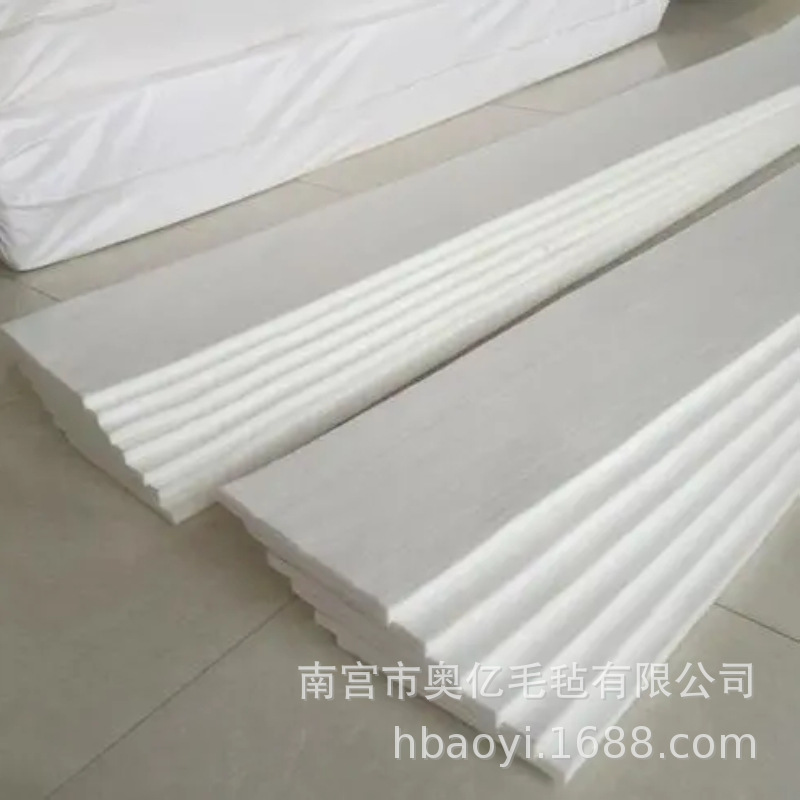 白色毛毡条   黑色毛毡条  分条机毛毡条GO