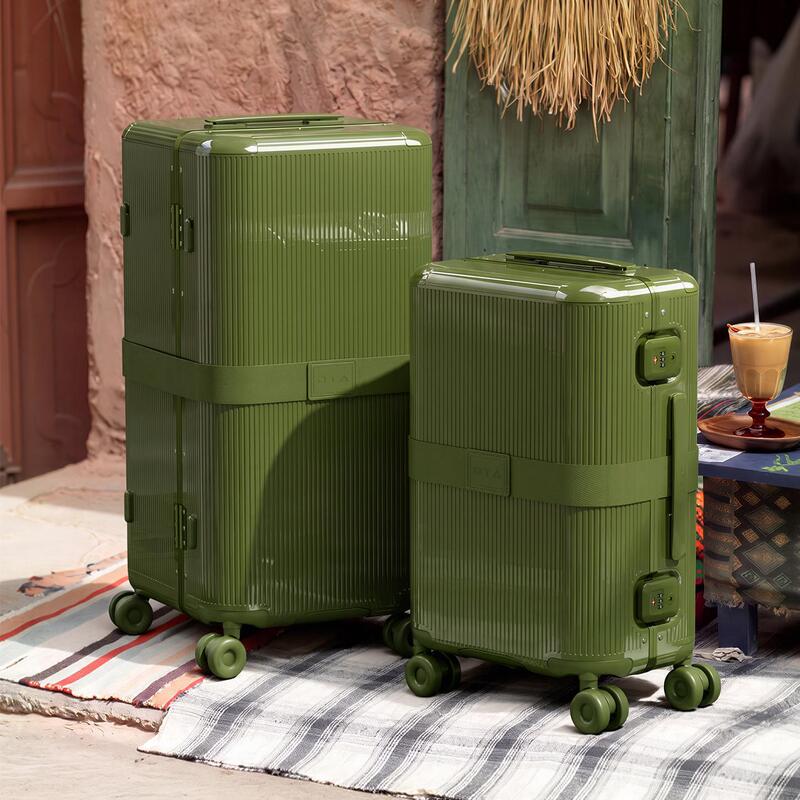 Cross-border cashew nut luggage, large capacity 28inch aluminum frame, women's 2026 new model, trolley suitcase, carry-on password lock box 24 Cross-border cashew nut luggage, large capacity 28inch aluminum frame, women's 2026 new model, trolley suitcase, carry-on password lock box 24