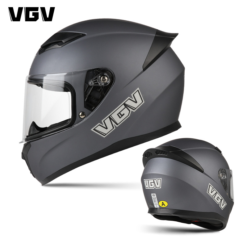 [Spot] VGV nuevo casco de motocicleta estándar nacional invierno 3C certificado hombre y mujer casco completo locomotora DOT